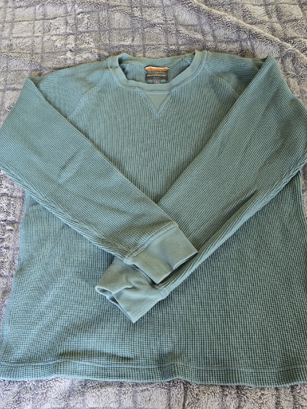 Llbean Signature Mens Waffle